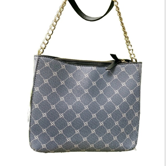 Nine West Blue Shoulder Bag with Chain Strap - Picture 5 of 8